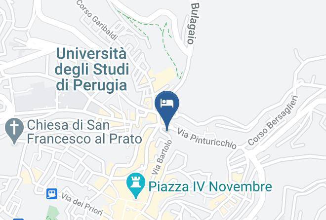Perugia - Alla Maison Di Alessia Maps