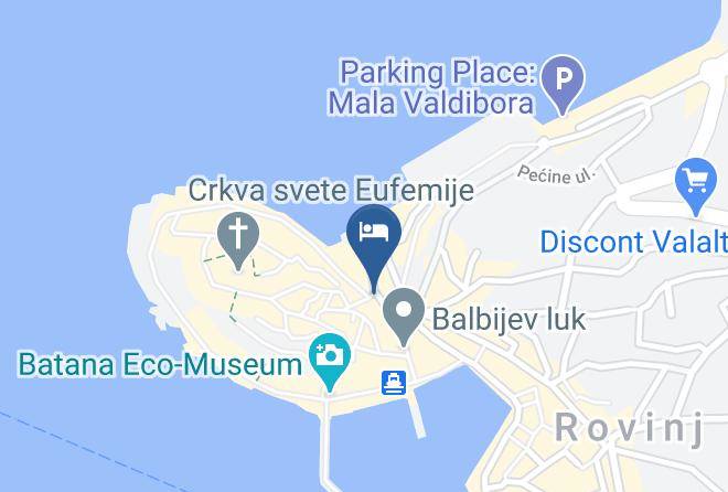 Rovinj - Alla Pescheria Luxury Residence Maps