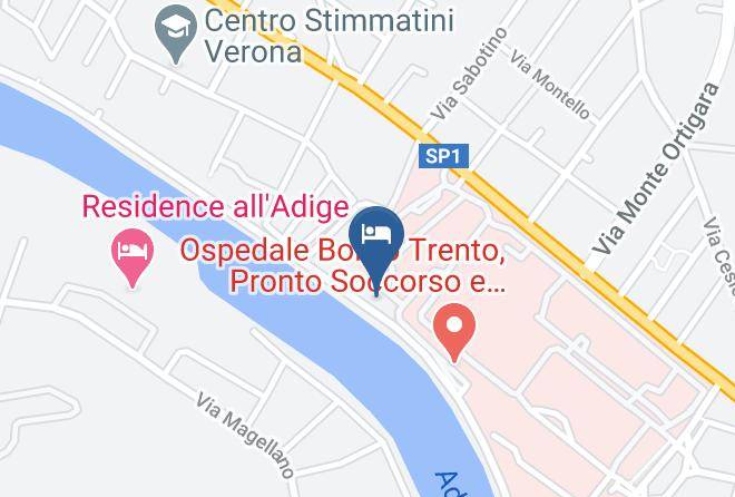 Verona - Alla Riva Camere Verona Maps