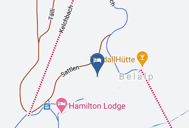 Brig - Allalin Ferienhaus Maps