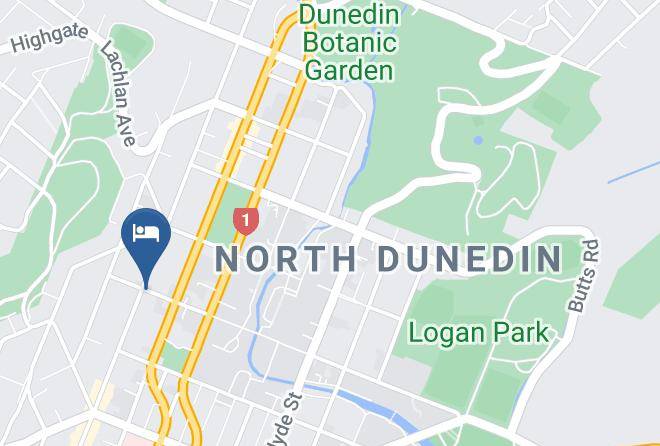 Dunedin - Allan Court Motel Maps