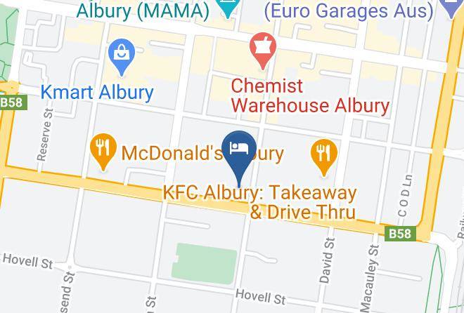 Albury - Allawa Motor Inn Maps