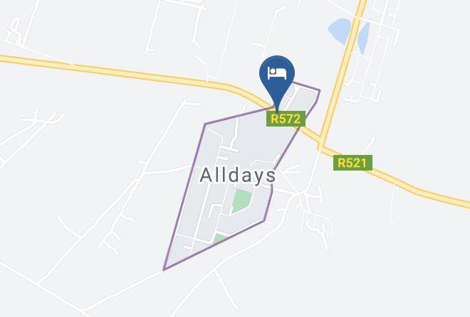 Alldays Hotel Map