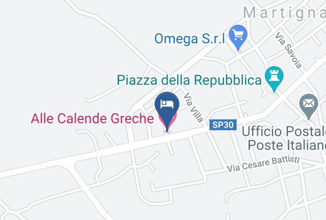 Lecce - Alle Calende Greche Maps