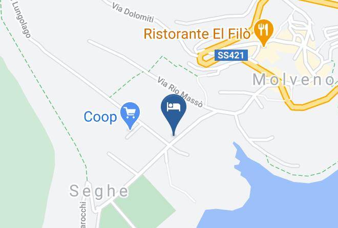 Trento - Alle Dolomiti Boutique Lake Hotel Maps