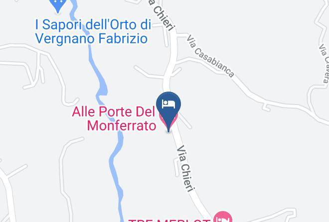 Turin - Alle Porte Del Monferrato Maps