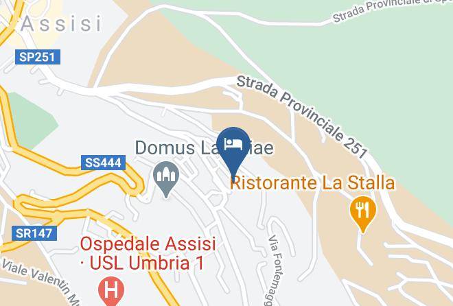 Perugia - Alle Porte Di Assisi B&b Maps