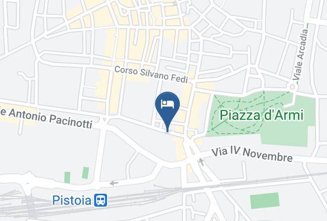 Pistoia - Alle Vecchie Mura Maps