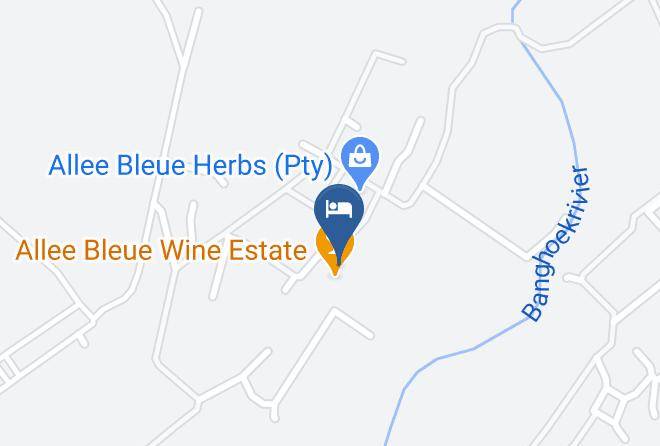 Allee Bleue Bistro Map