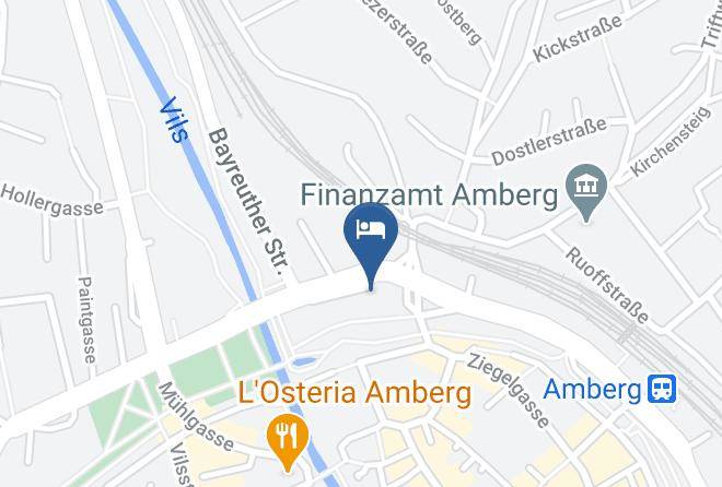 Amberg - Allee Parkhotel Maximilian Maps