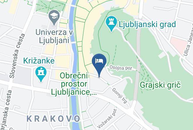 Ljubljana - Allegro Hotel Maps