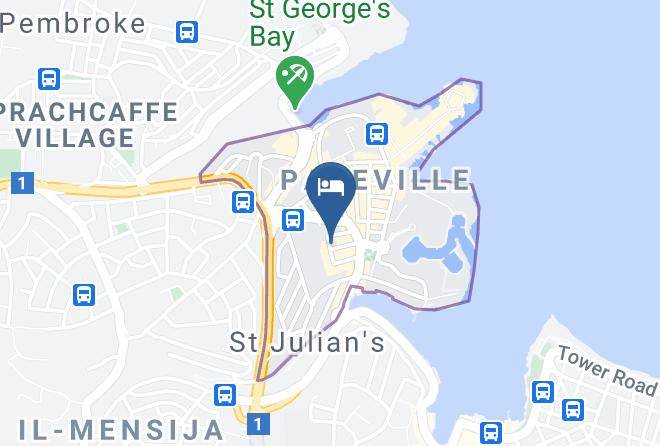Saint Julian S - Allegro Hotel Maps