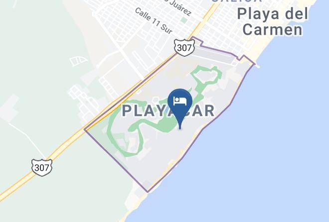 Solidaridad - Allegro Playacar Maps