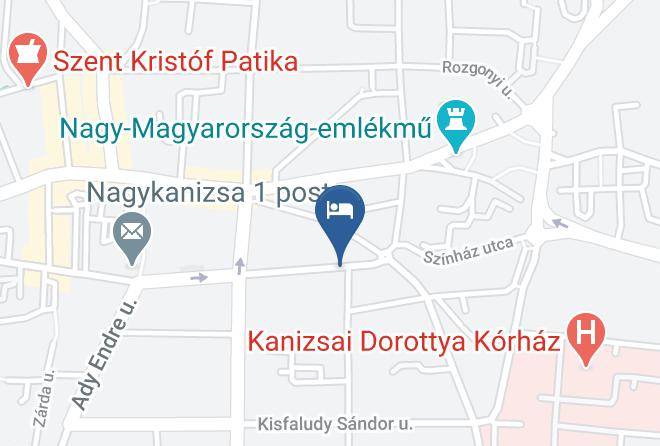 Nagykanizsa - Allegro Szallo Maps