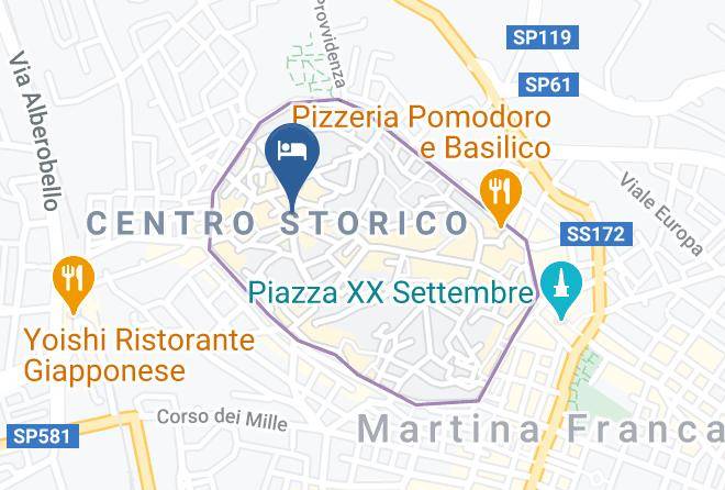 Allegroitalia Martina Franca Centro Map