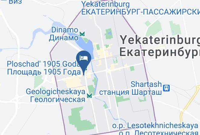 Yekaterinburg - Allen Park In Radius Maps