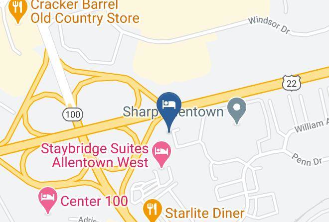 Lehigh - Allentown Park Hotel Ascend Hotel Collection Maps
