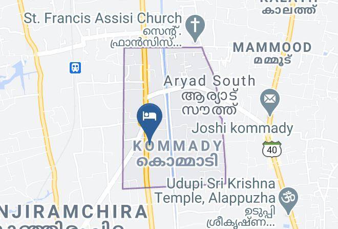 Ambalapulai - Alleppey Prince Hotel Maps