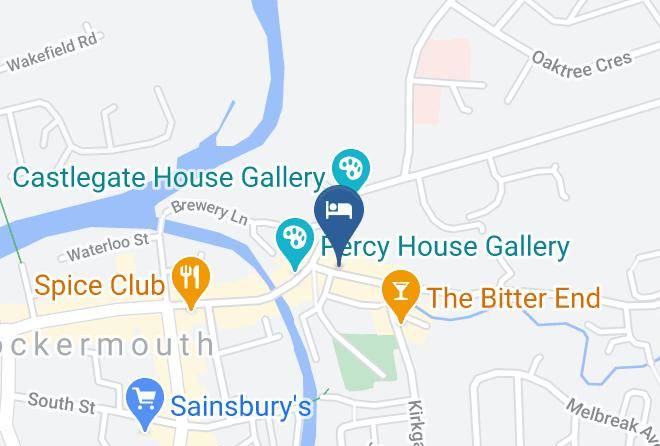 Cumbria - Allerdale Court Hotel Maps