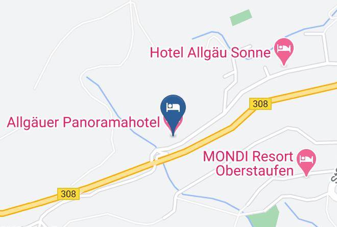 Oberallgau - Allgauer Panoramahotel Maps