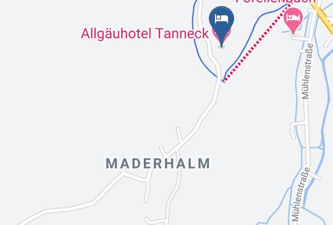 Oberallgau - Allgauhotel Tanneck Maps