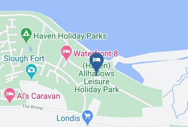 Allhallows Leisure Holiday Park Map