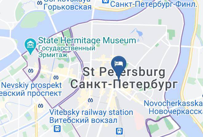 Saint Petersburg - Alliance Hotel Maps