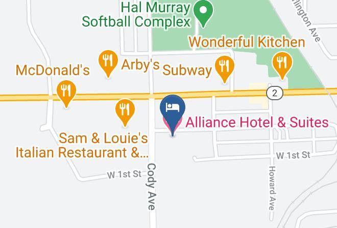 Box Butte - Alliance Hotel & Suites Maps