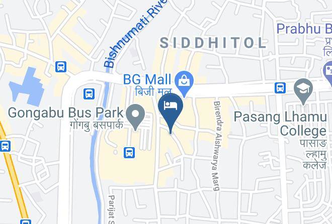 Kathmandu - Allied Hotel Maps