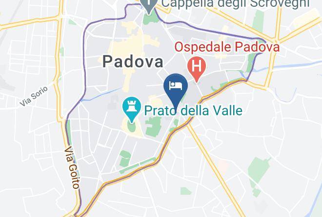 Padua - Alloggi Liviana Maps