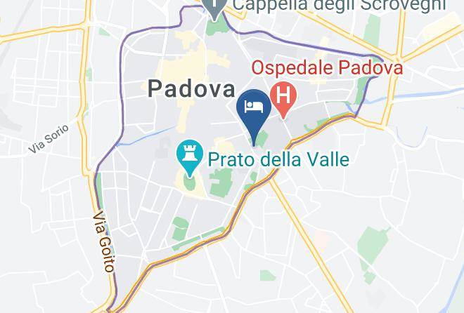 Padua - Alloggi Pontecorvo Maps