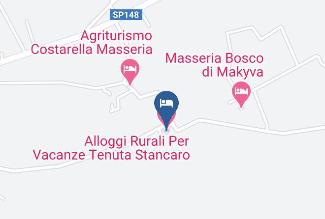 Lecce - Alloggi Rurali Per Vacanze Tenuta Stancaro Maps
