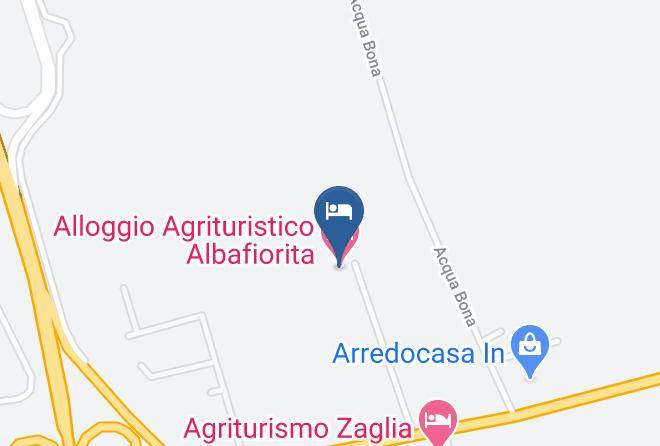 Udine - Alloggio Agrituristico Albafiorita Maps