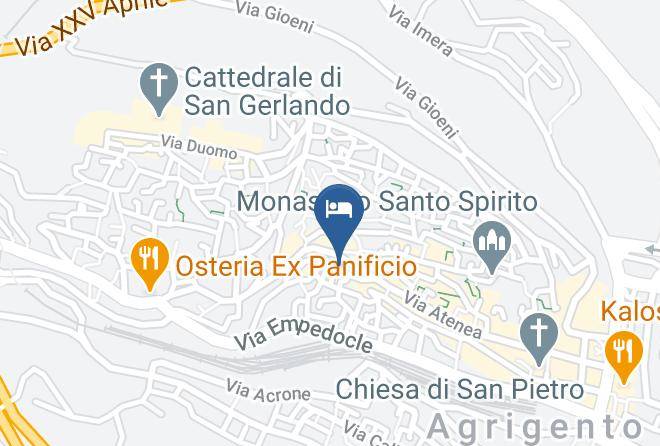 Agrigento - Alloggio Della Posta Vecchia Maps