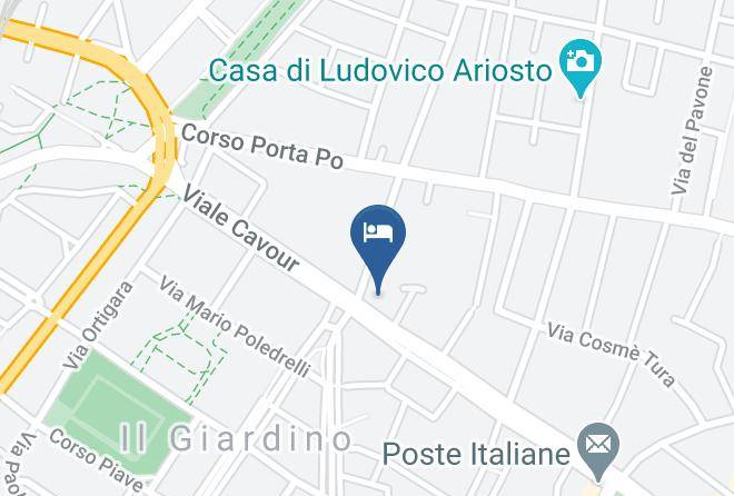 Ferrara - Alloggio I Grifoni Maps