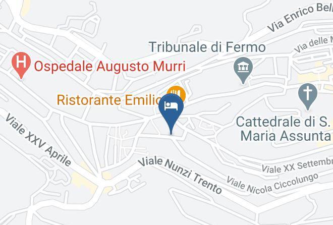 Fermo - Alloggio La Fonte Maps
