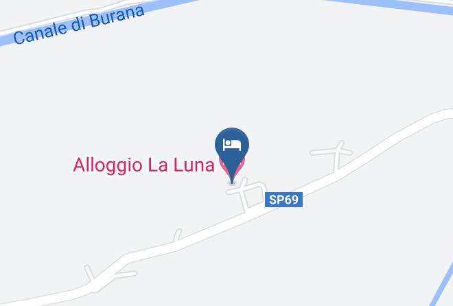 Ferrara - Alloggio La Luna Maps