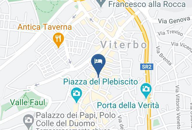 Viterbo - Alloggio La Volta Maps