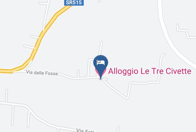 Venice - Alloggio Le Tre Civette Maps