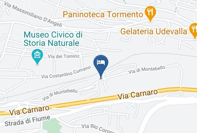 Trieste - Alloggio Marisol Maps