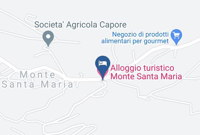Alloggio Turistico Monte Santa Maria Map