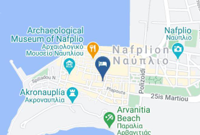 Argolis - Allotino Pension Maps