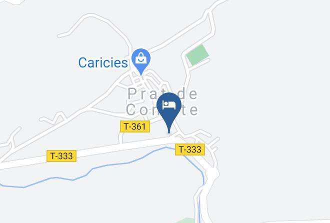 Allotjament Restaurant Ca L'angels Map