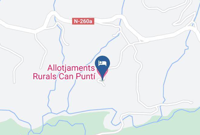 Girona - Allotjaments Rurals Can Punti Maps