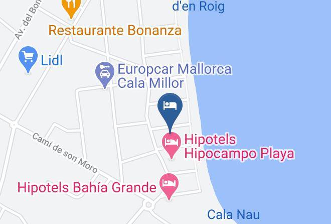 Allsun Hotel Borneo Map