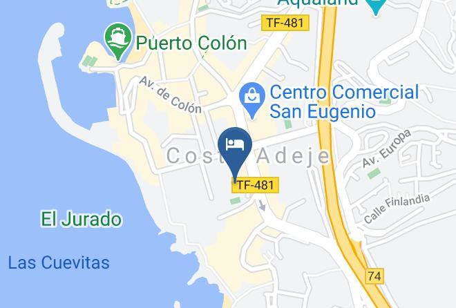 Santa Cruz De Tenerife - Allsun Hotel Los Hibiscos Maps
