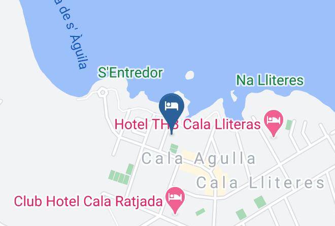 Allsun Hotel Lux De Mar Map