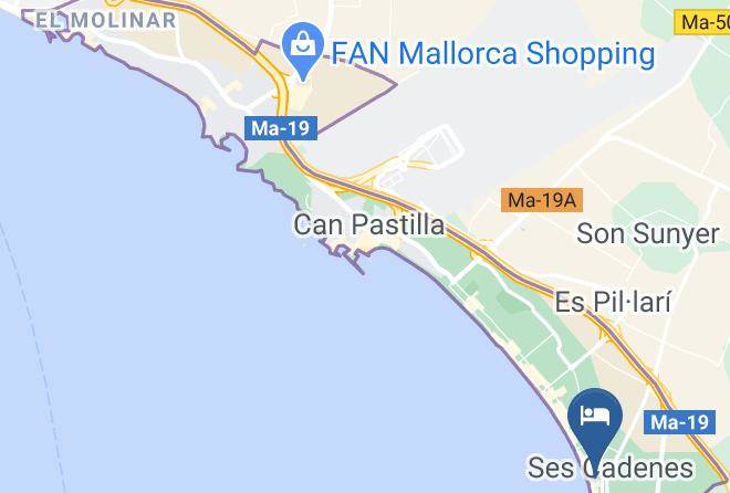 Baleares - Allsun Hotel Marena Beach Maps