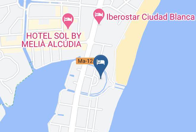 Baleares - Allsun Hotel Orquidea Playa Maps