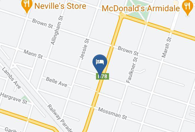 Armidale Regional - Alluna Motel Maps